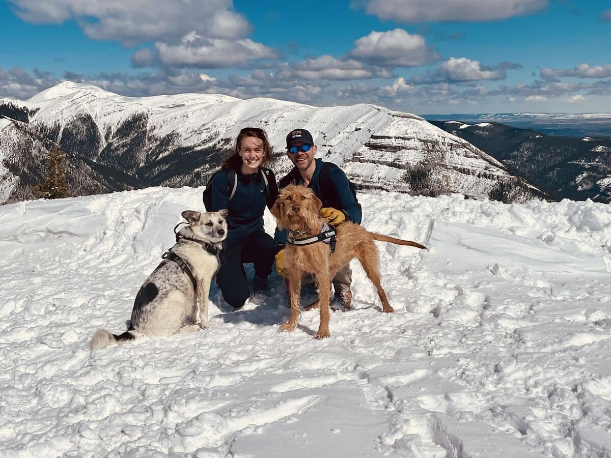 The founders of greatgeardeals in the backcountry